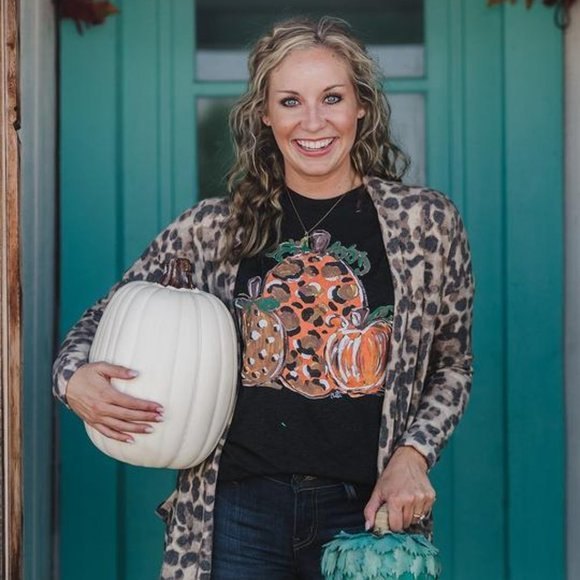 Leopard Print Duster Cardigan Long Sleeve Sweater Open Front Size Medium… - Picture 10 of 13